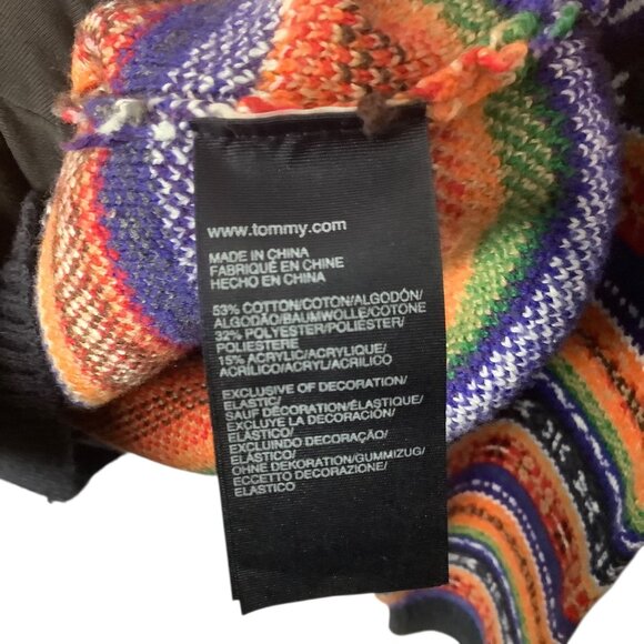 Tommy Hilfiger Lux Cotton Fair Isle Striped Sweater Multicolor Men Large - Picture 4 of 7